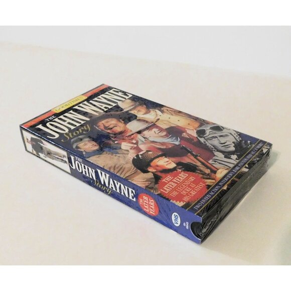 The John Wayne Story The Later Years VHS Sealed Goodtimes 1994 - Picture 3 of 3